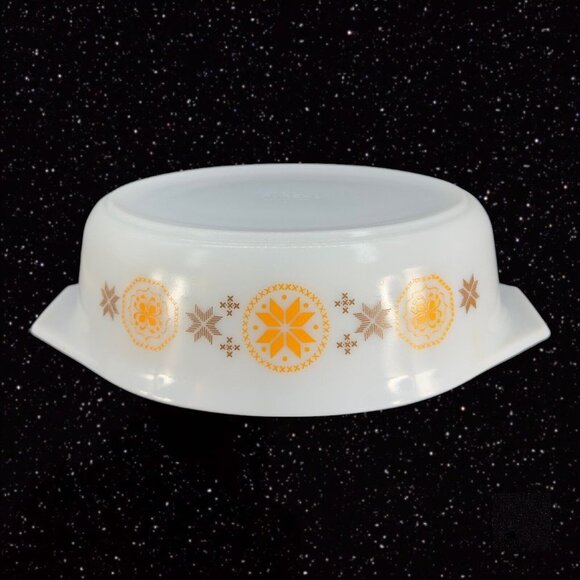 Vintage Pyrex Town & Country 2.5 Quart Casserole Oval Dish Without Lid Bowl VTG - Picture 12 of 16